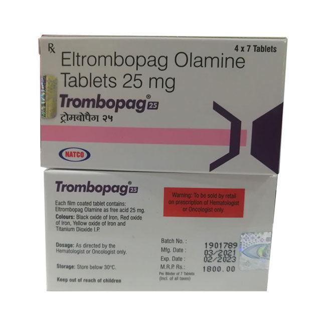 瑞弗兰 Trombopag 艾曲波帕 Eltrombopag - Care and More