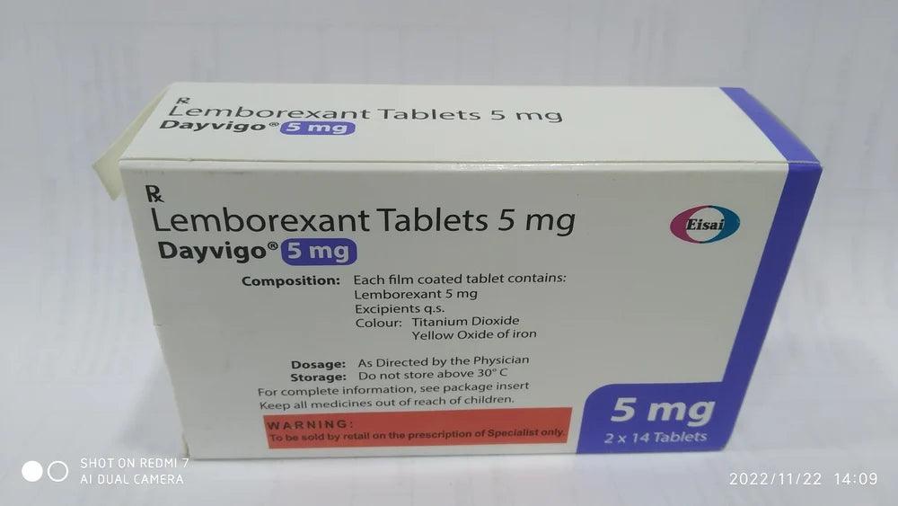 Dayvigo达卫眠(lemborexant)莱博雷生片 - Care and More