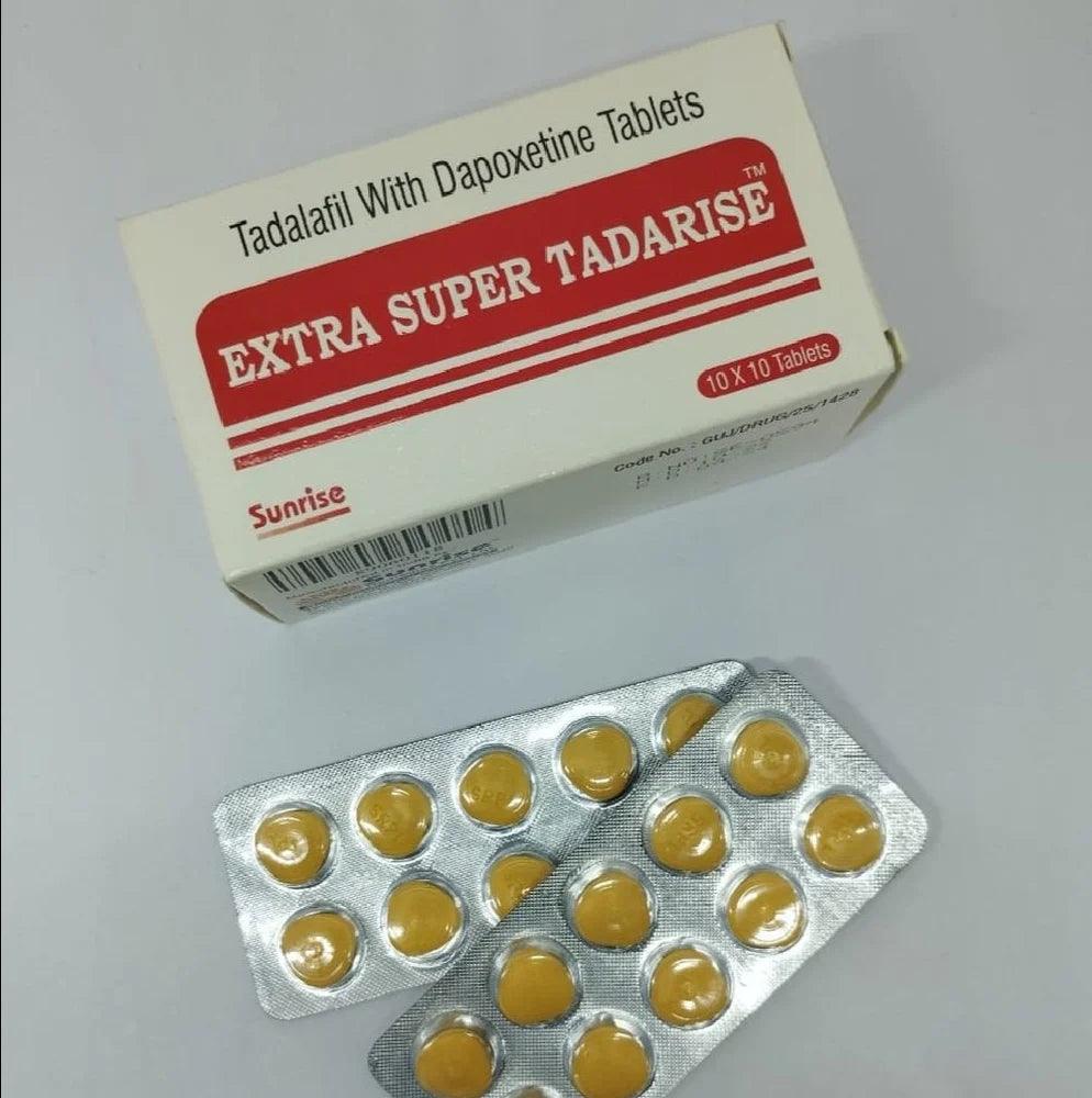 超级希爱力双效片 Extra Super Tadarise(100片) - Care and More