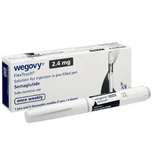 Wegovy 注射笔,2.4 mg 剂量,诺和盈品牌,减重专用,包含一次性针头,适合每周一次注射。