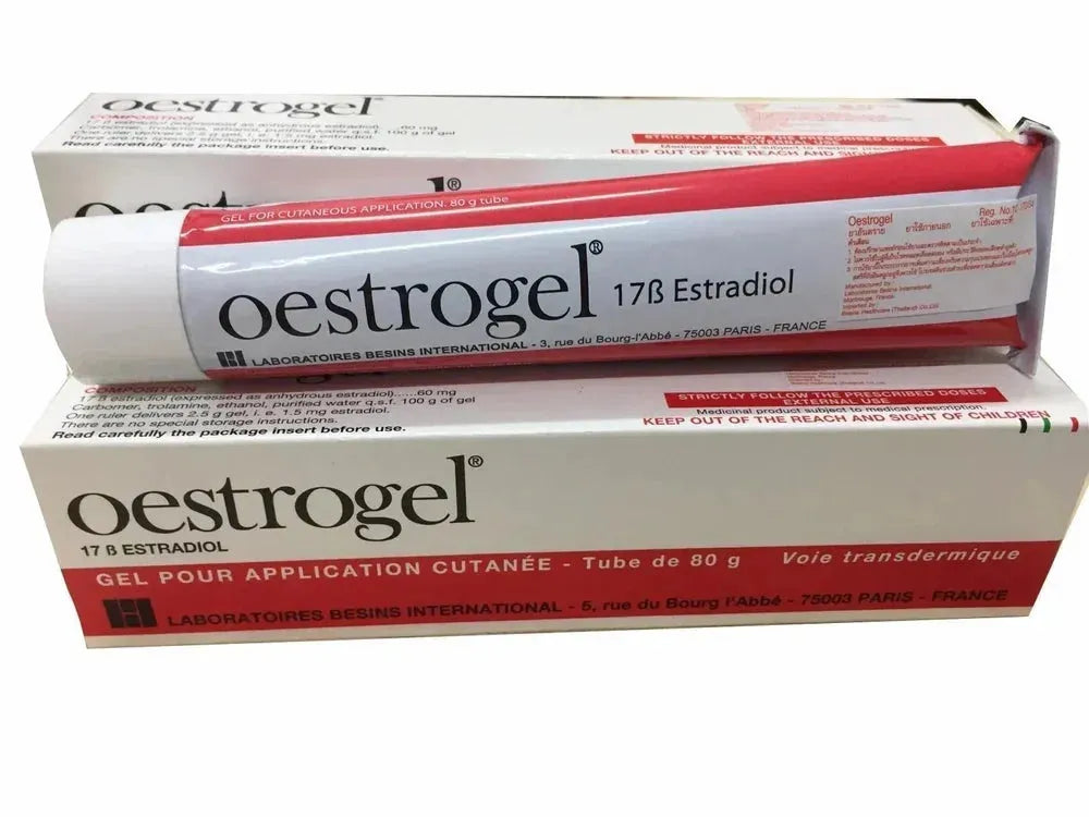 雌二醇凝胶80g Oestrogel管装，特种药物外用凝胶